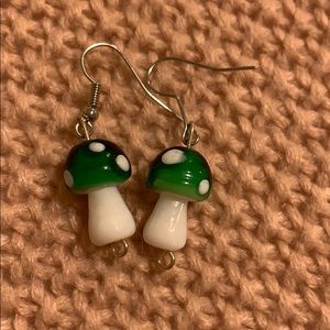 COPY - Mushroom earring that are adorable and swe…